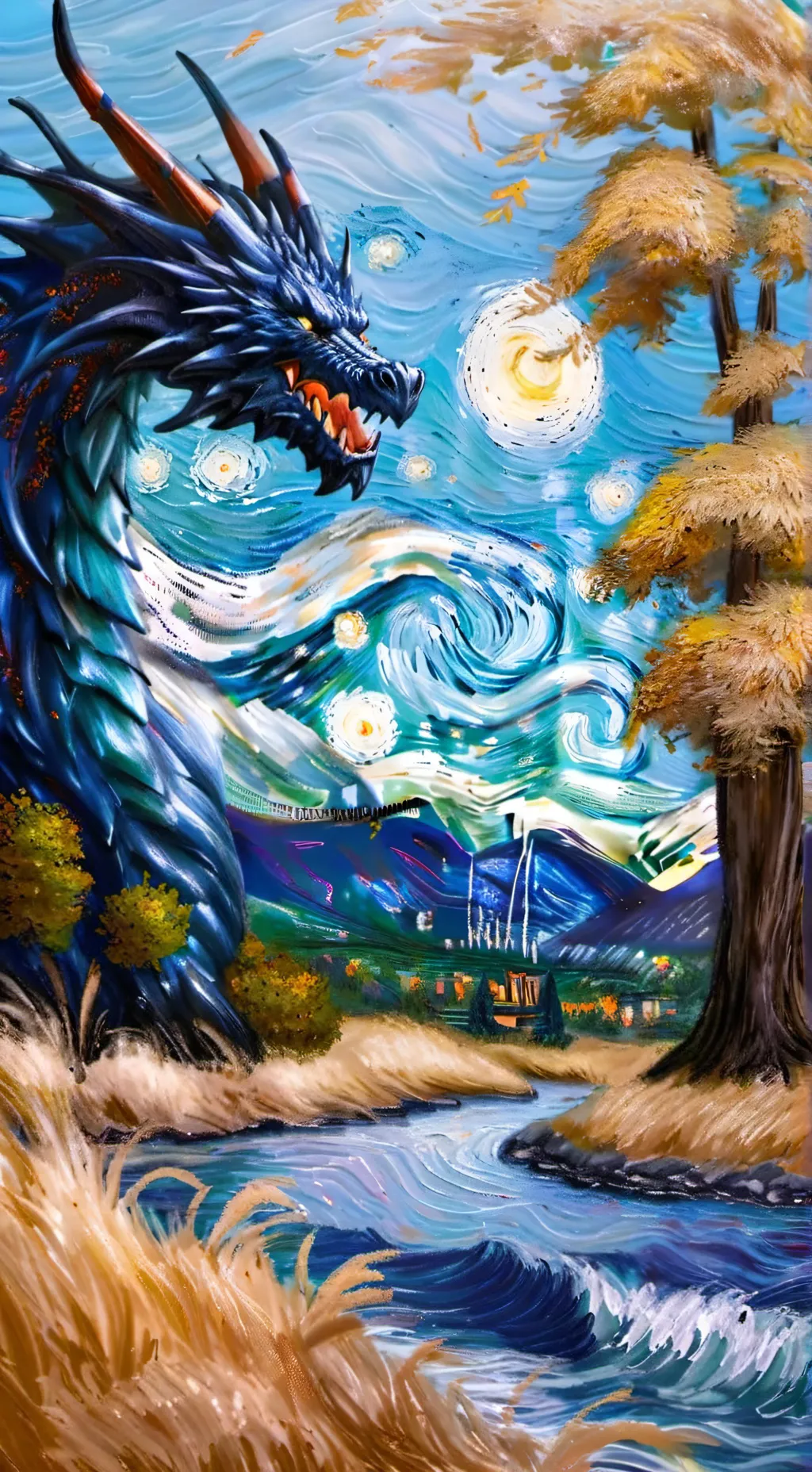 ai character: Dragon_west background