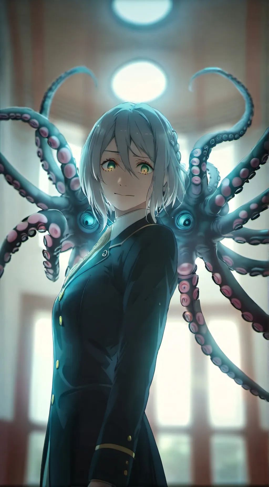 ai character: Korosensei background