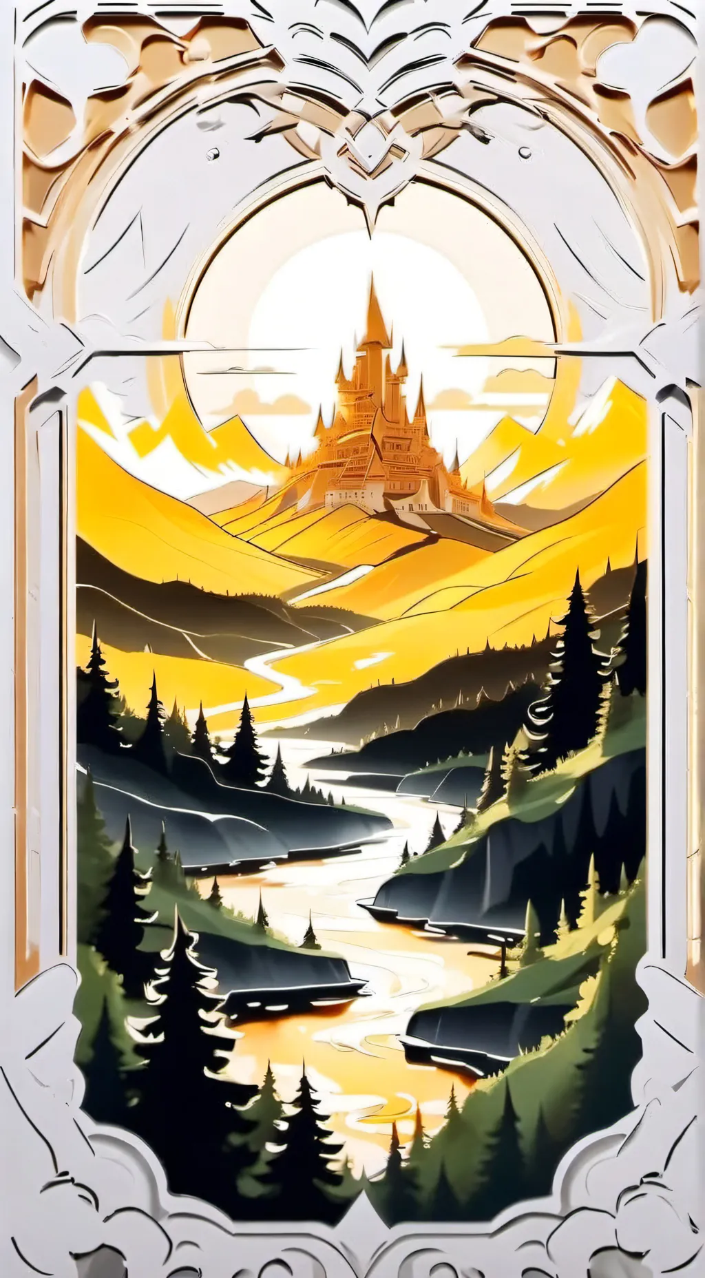 ai character: Yandere Two times  background