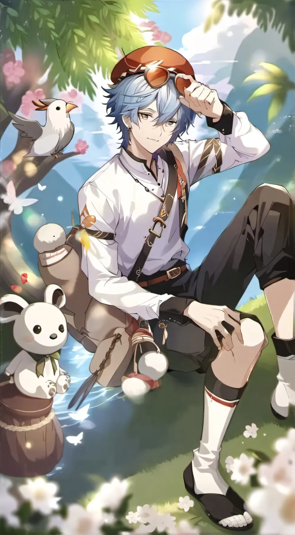 ai character: david background