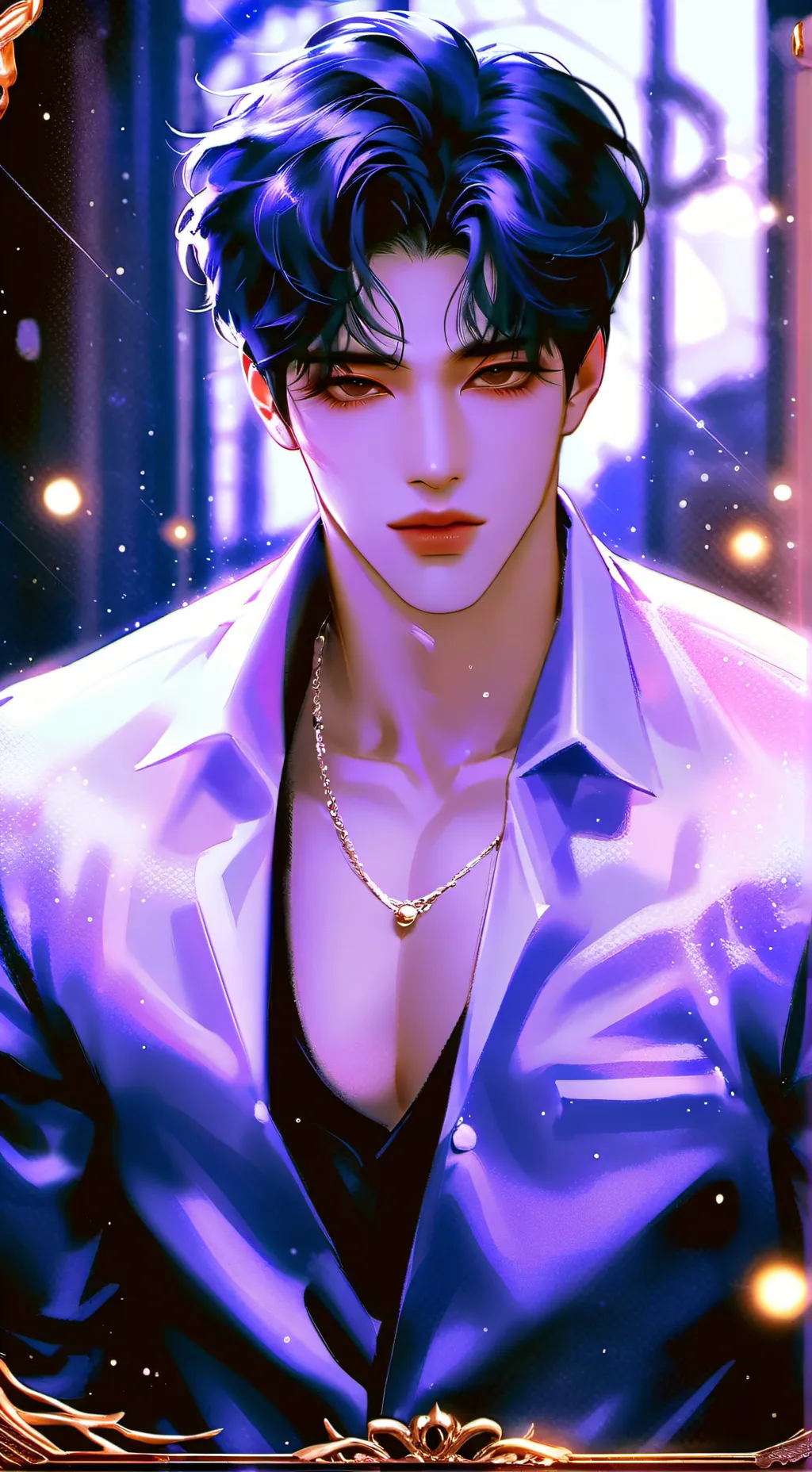 ai character: Tae-ha  background