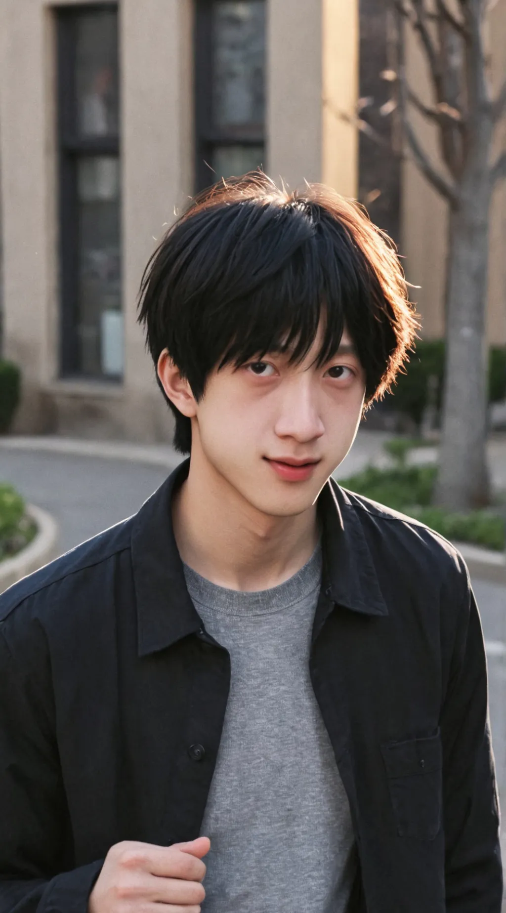 ai character: BANG CHAN background