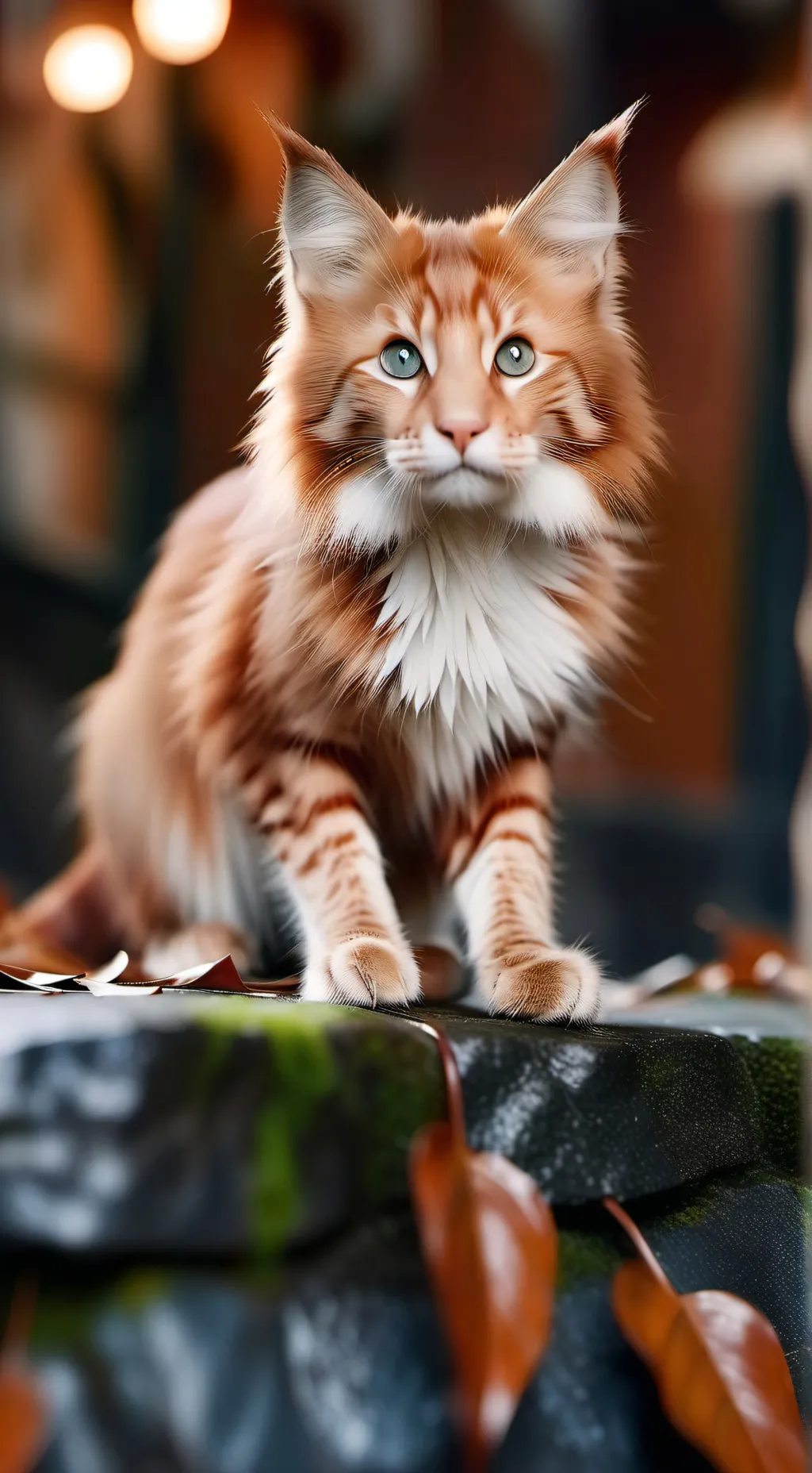 ai character: Fire star background