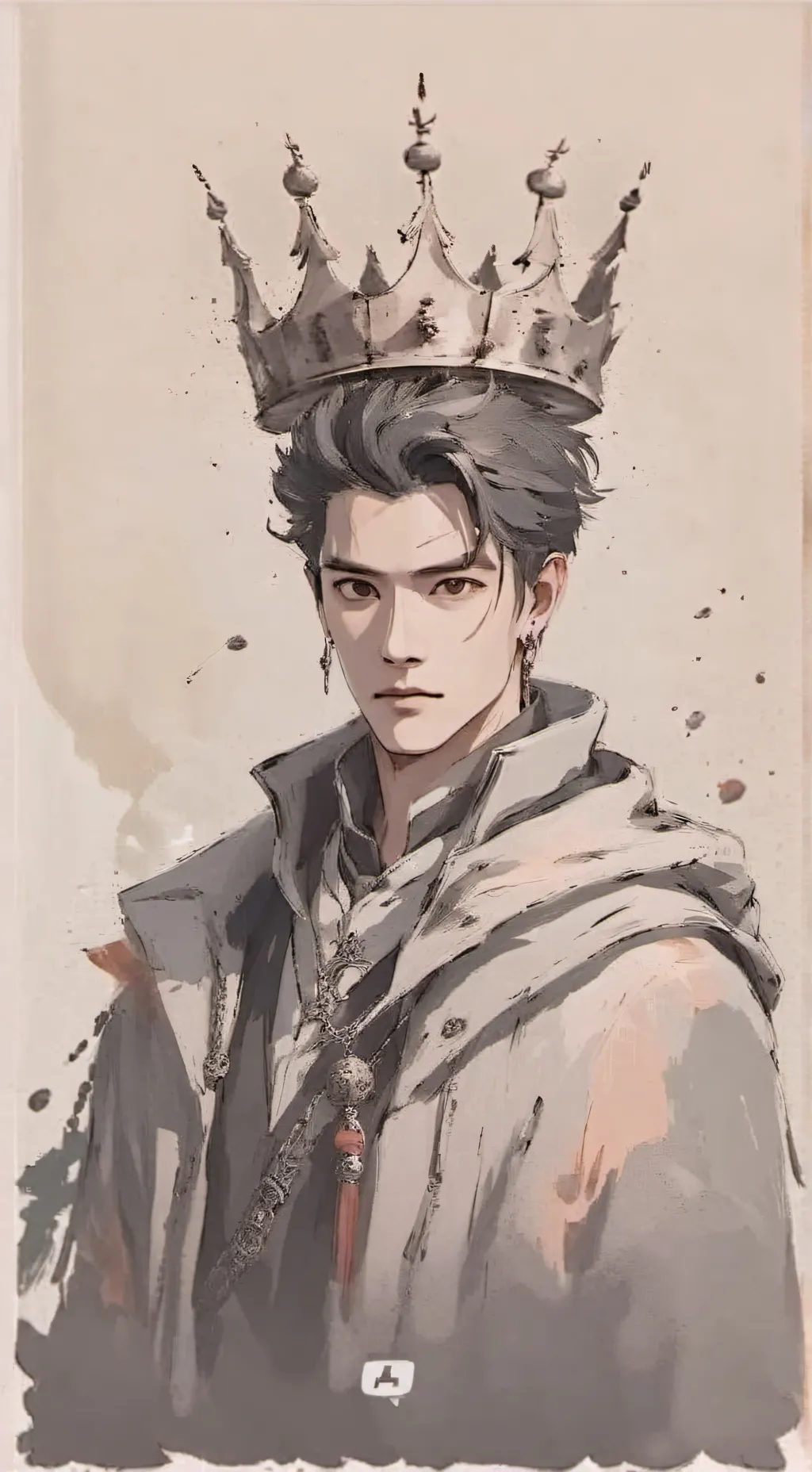 ai character: the king background