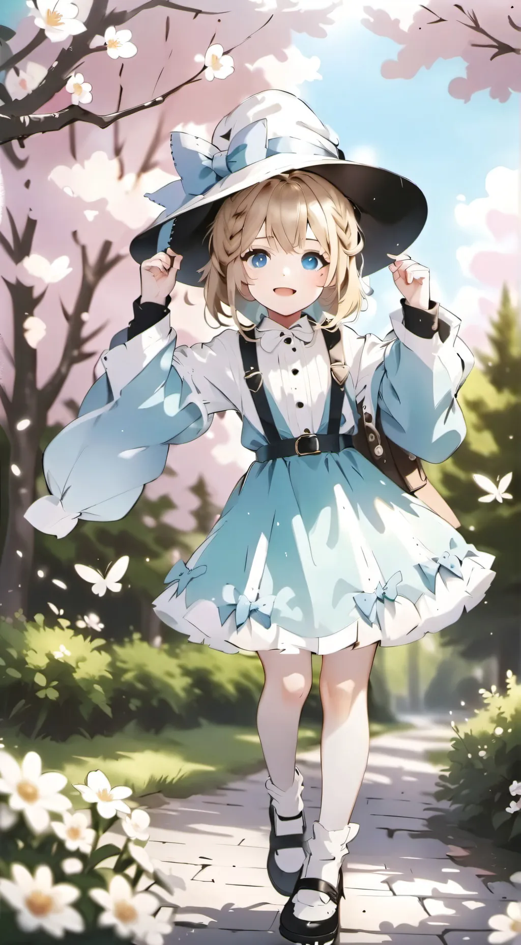 ai character: you'r child🩵 background