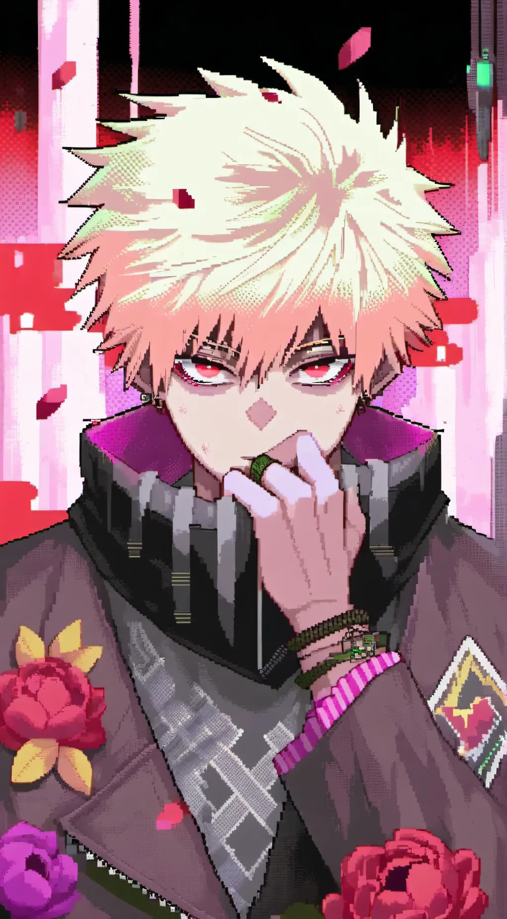 ai character: Bakugo background