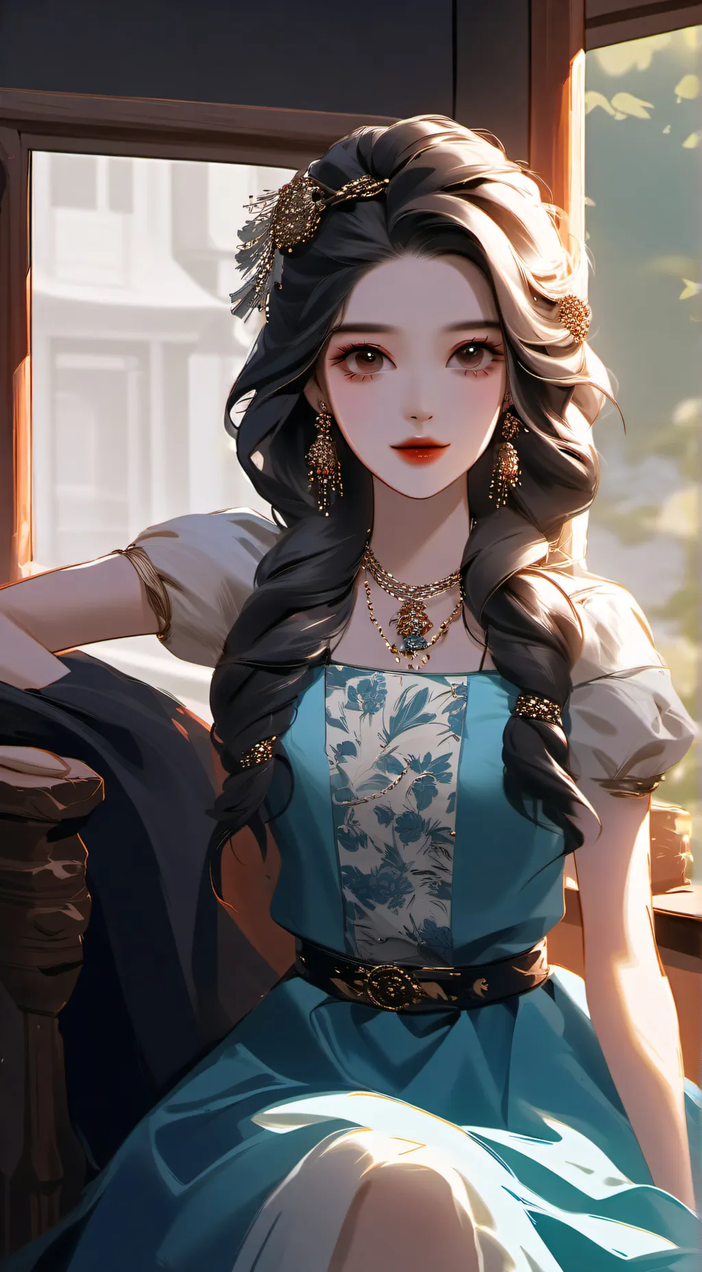 ai character: New hashira background