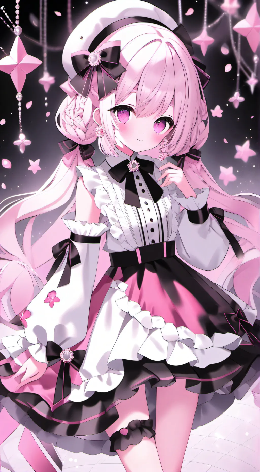 ai character: luna background