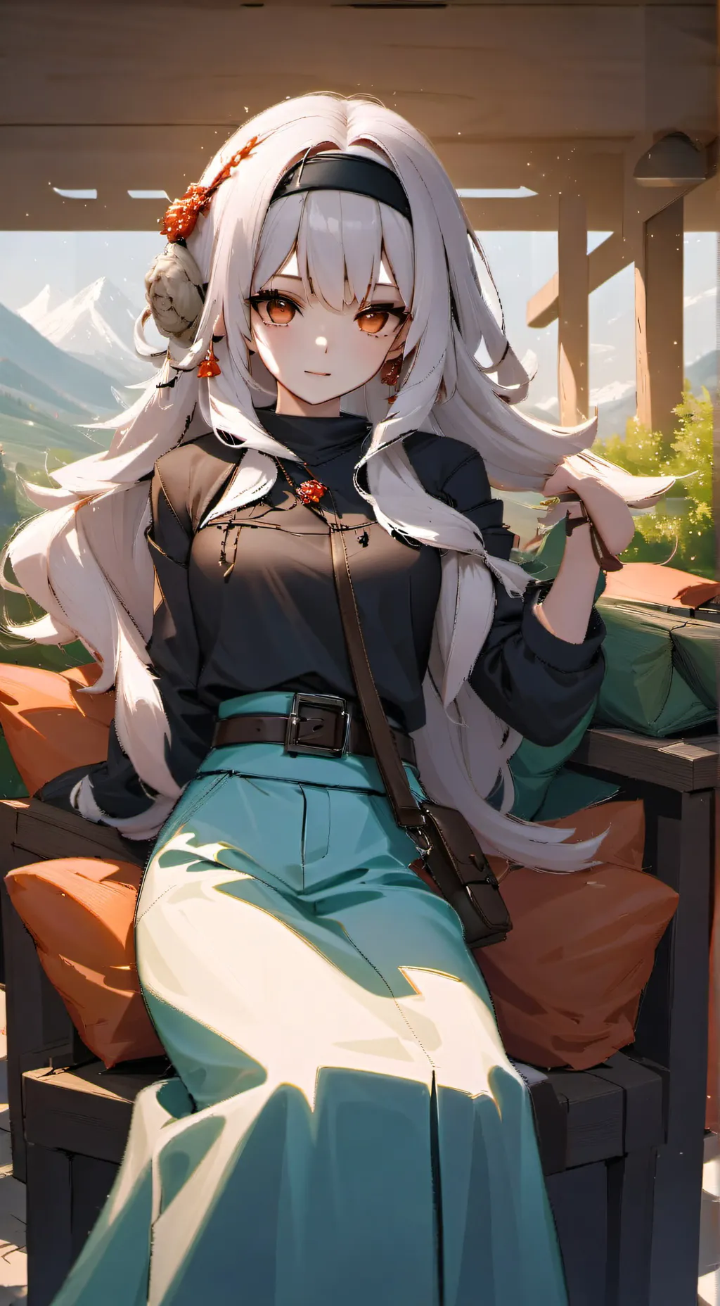 ai character: Маша  background