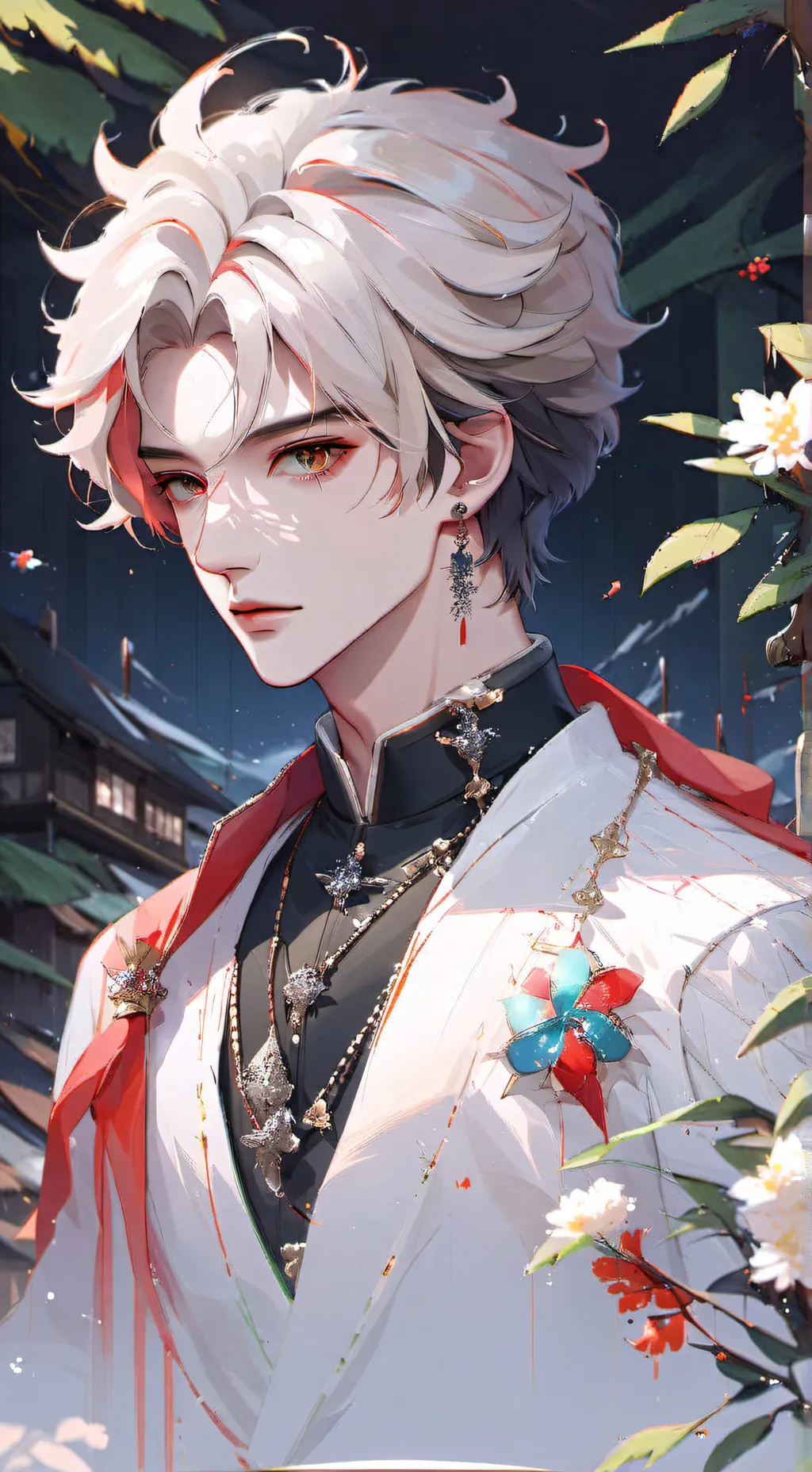 ai character: Leo~ background