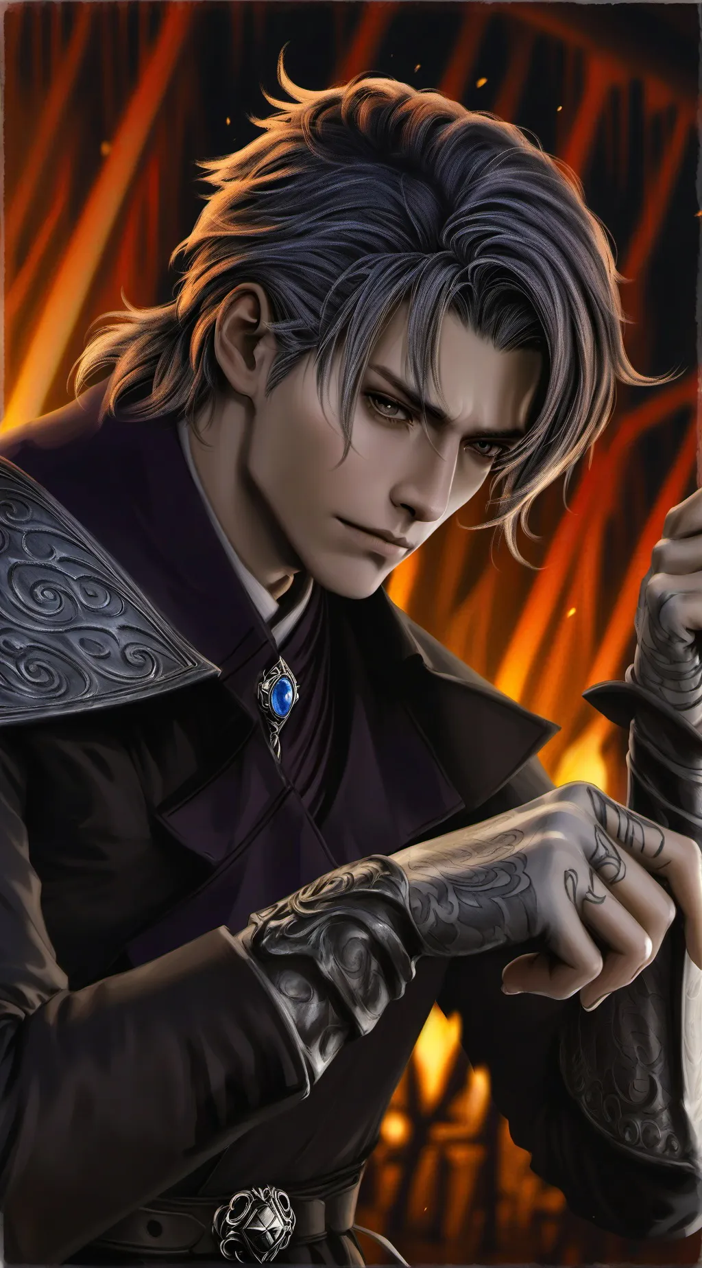 ai character: hh background