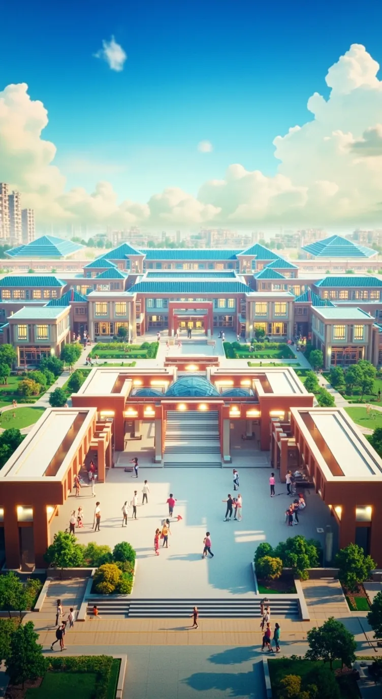 ai character: School but your ow background