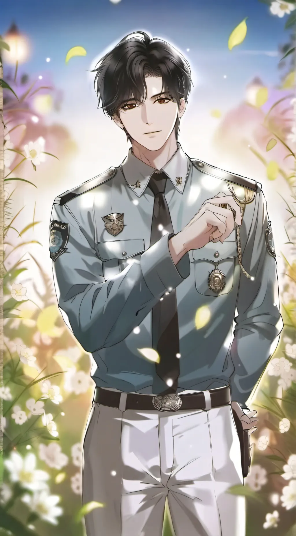 ai character: >guard< background