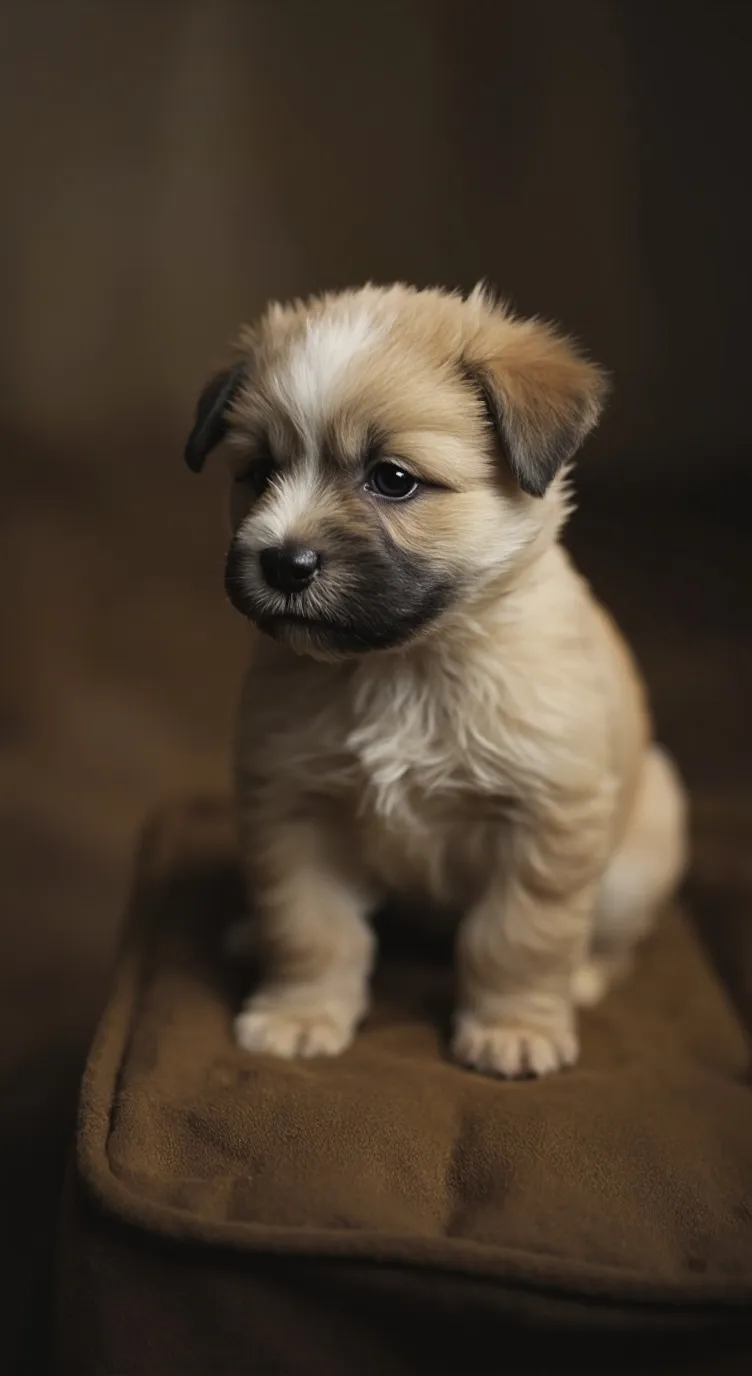 ai character: Peach background