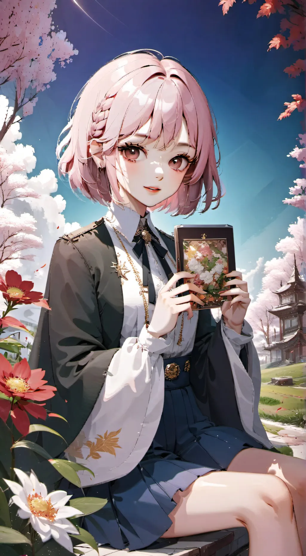 ai character: amy background