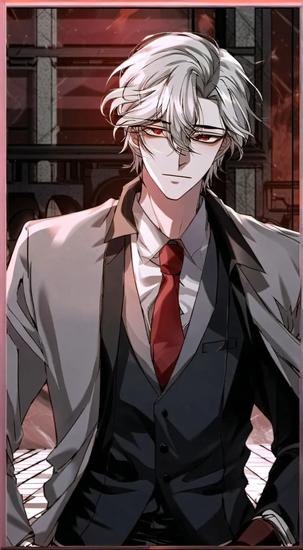 ai character: Blake👑✨ background