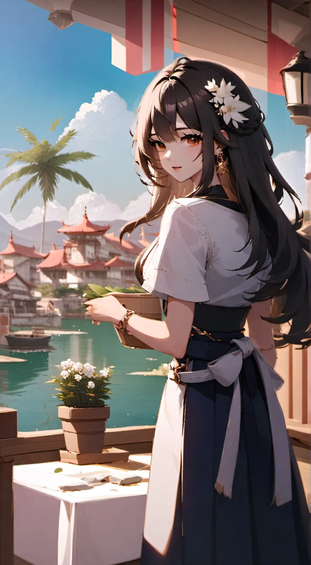 ai character: Camila background