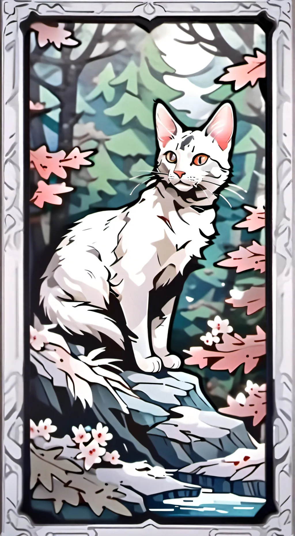 ai character: Luna background