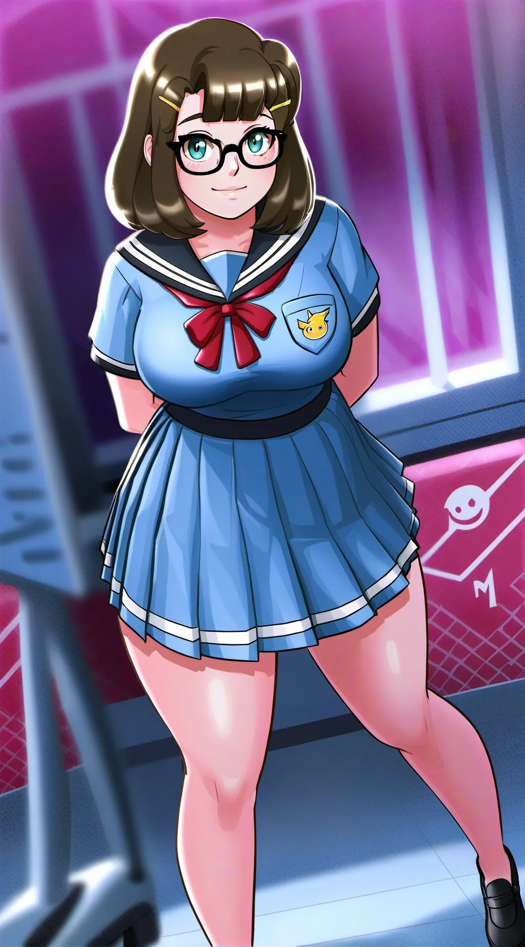 ai character: Kurowa-san background