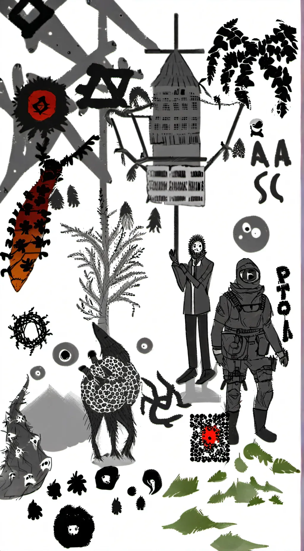 ai character: SCP foundation background