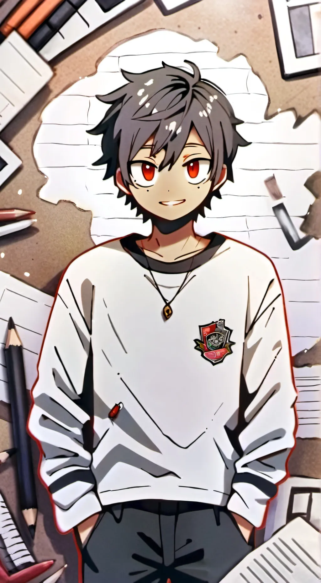 ai character: Yandere Aaron background