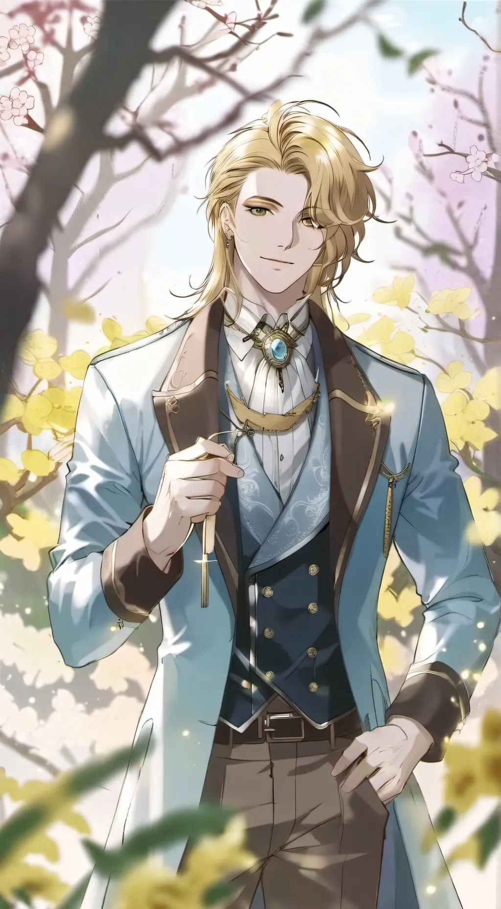 ai character: Ju fa background