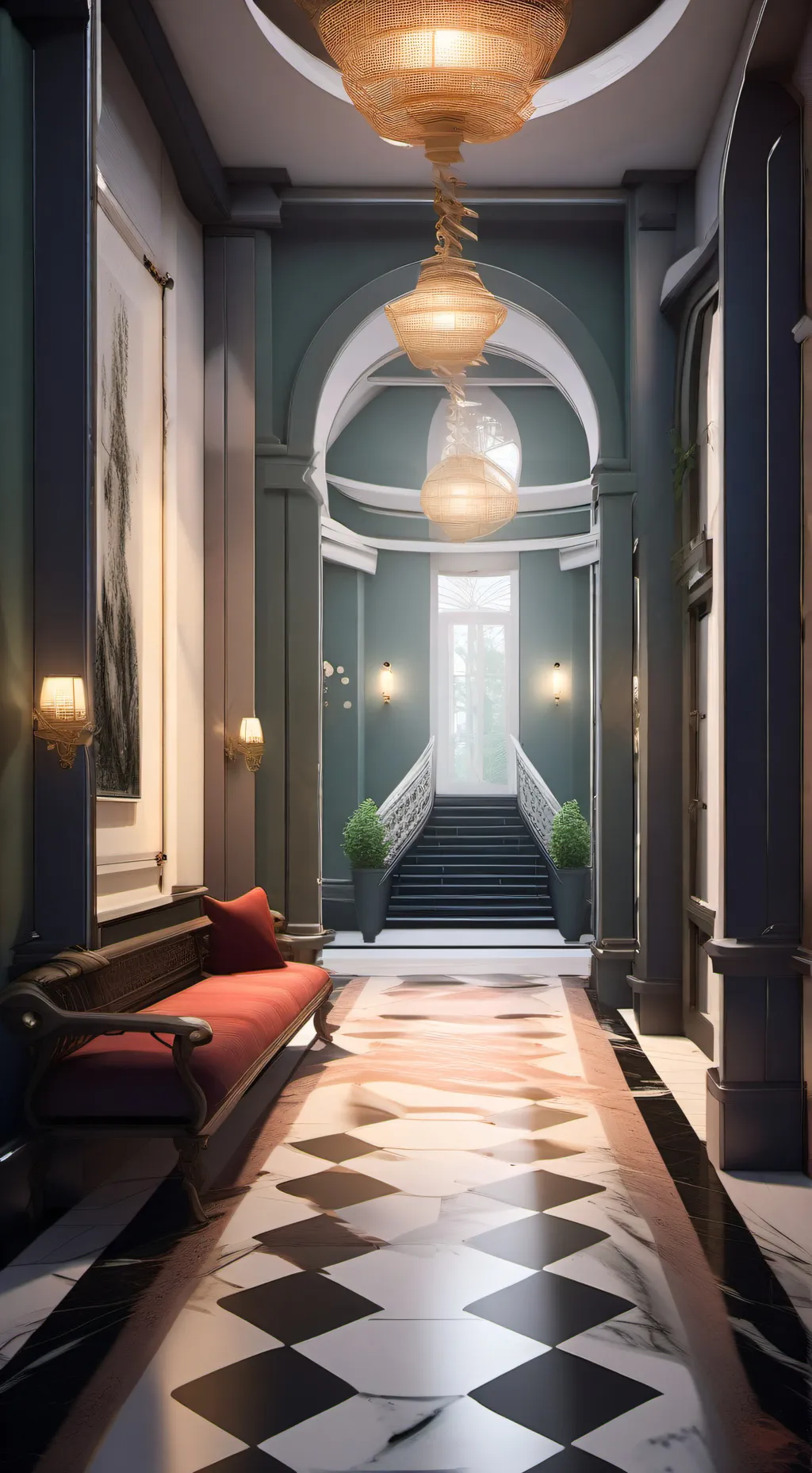 ai character: monster meeting background