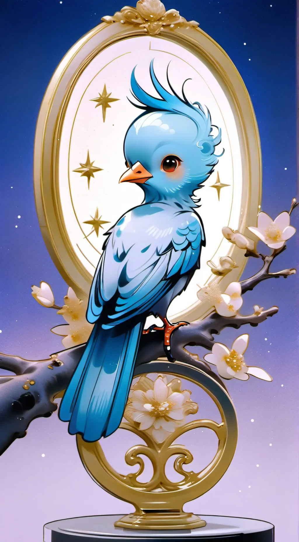 ai character: oiseau 🐦 3 background