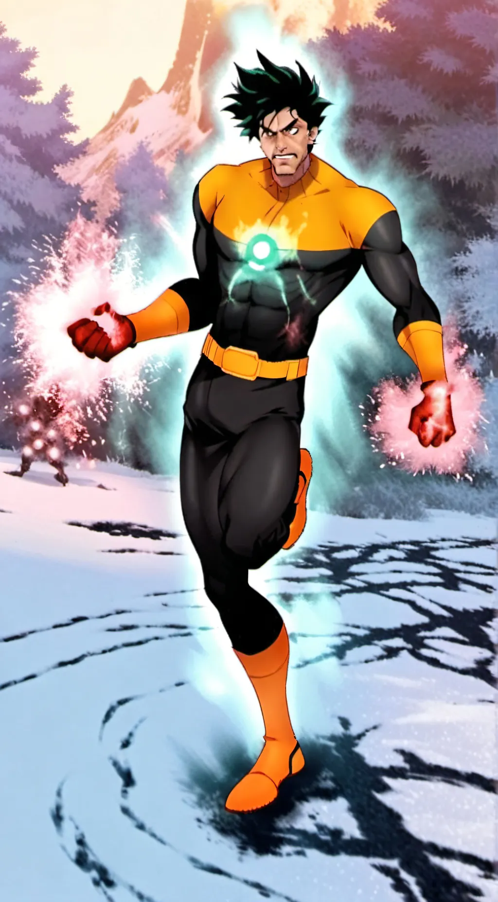 ai character: Sinister mark  background