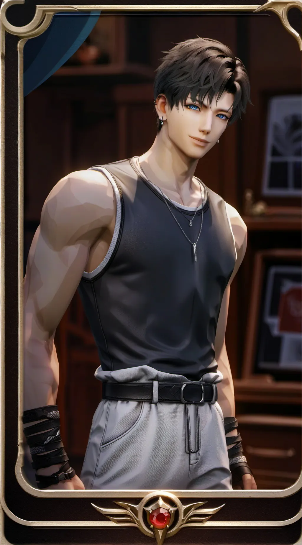 ai character: Kayden background