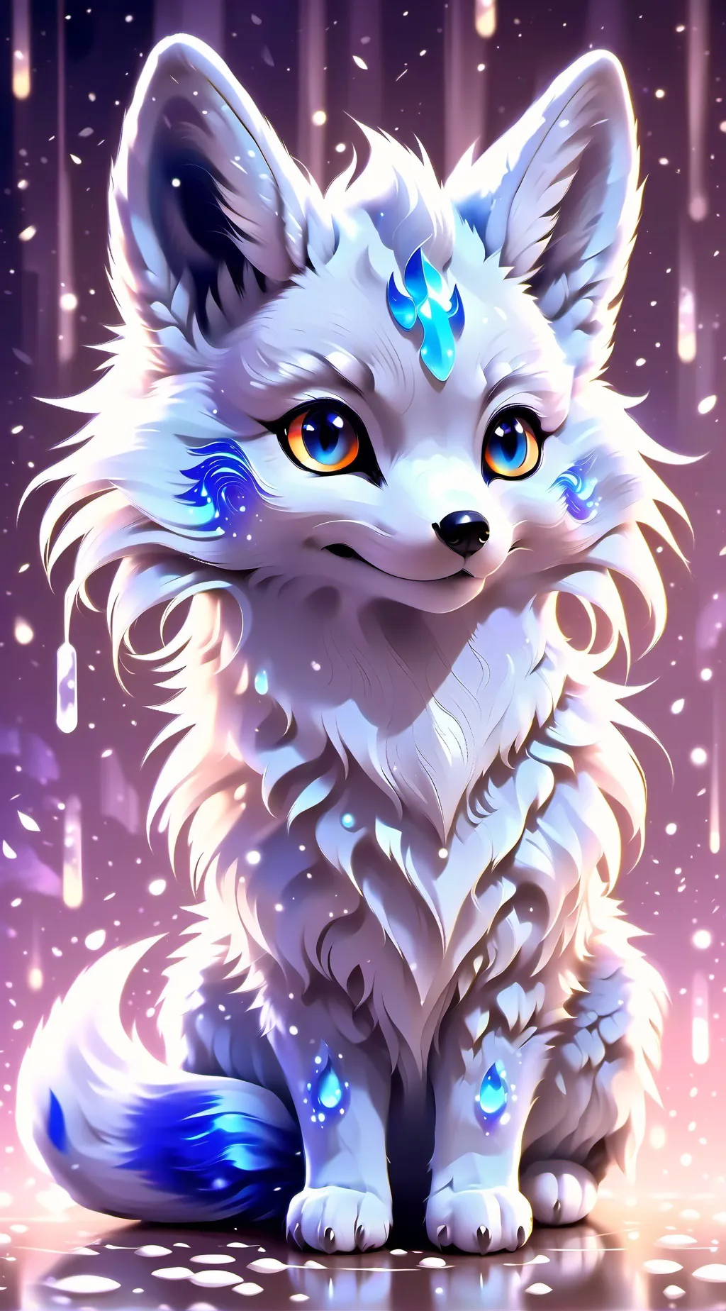 ai character: furry background