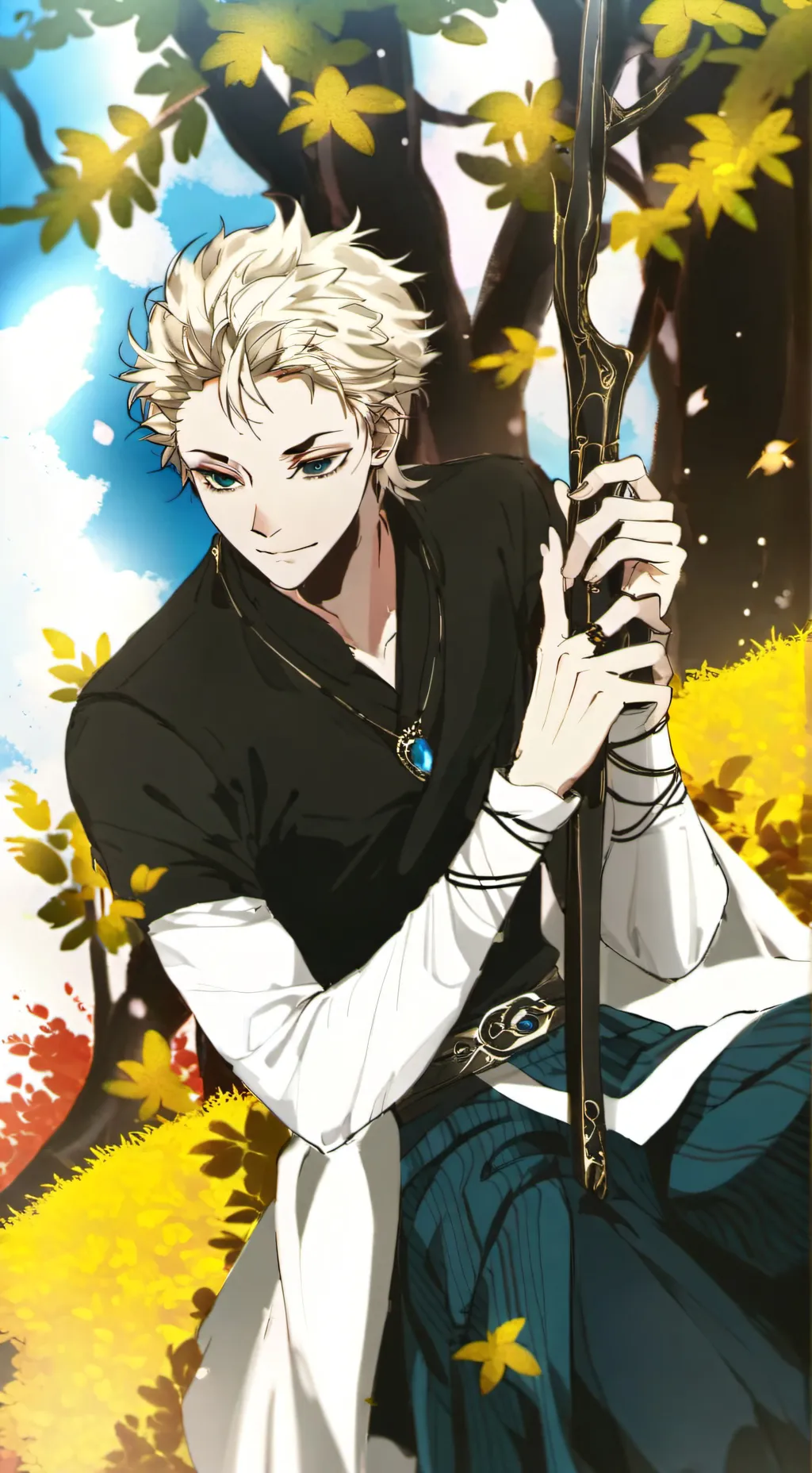 ai character: kaiser  background