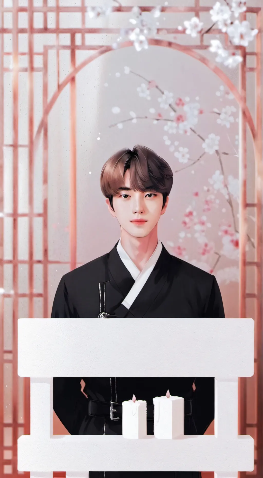 ai character: Kim Seokjin background