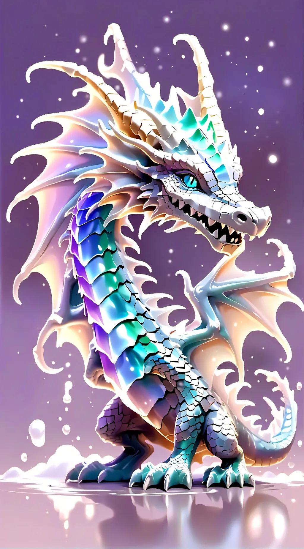 ai character: Mina Ashido👽💗 background