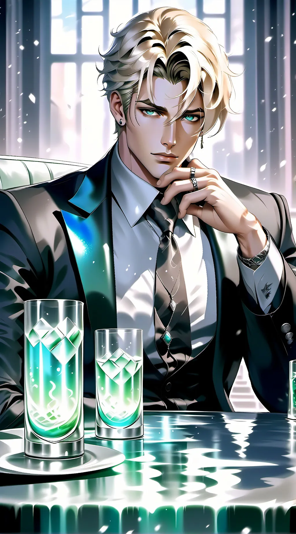 ai character: Veincent  background