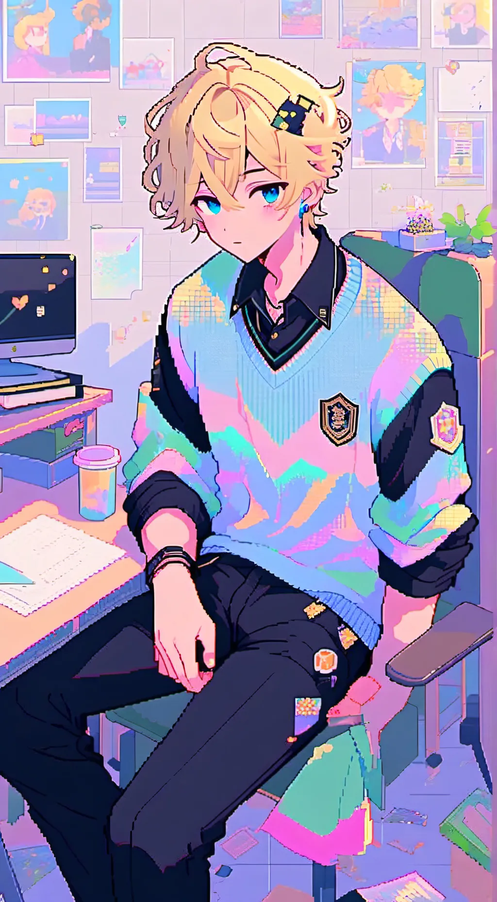 ai character: Asher background