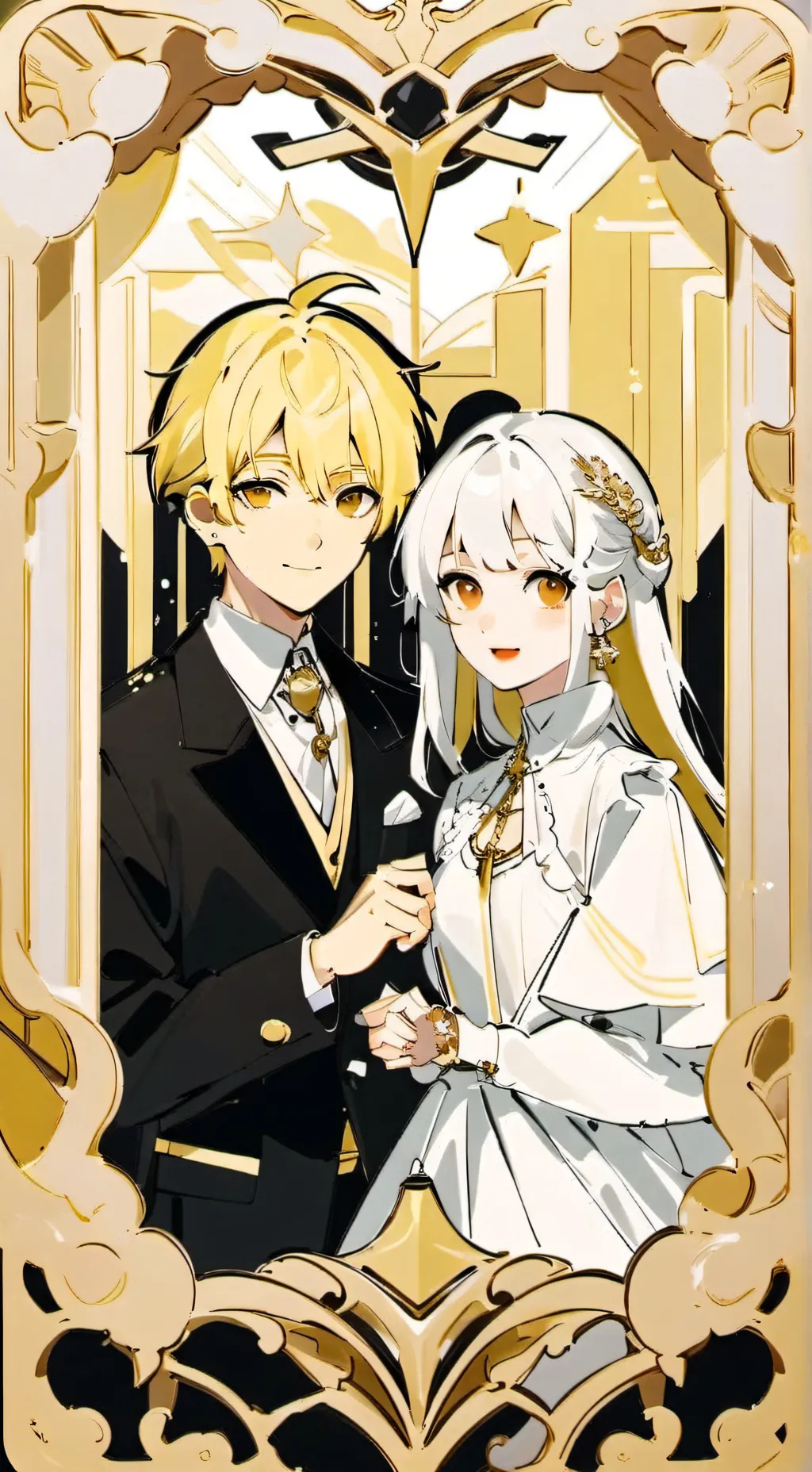 ai character: The Royal family  background