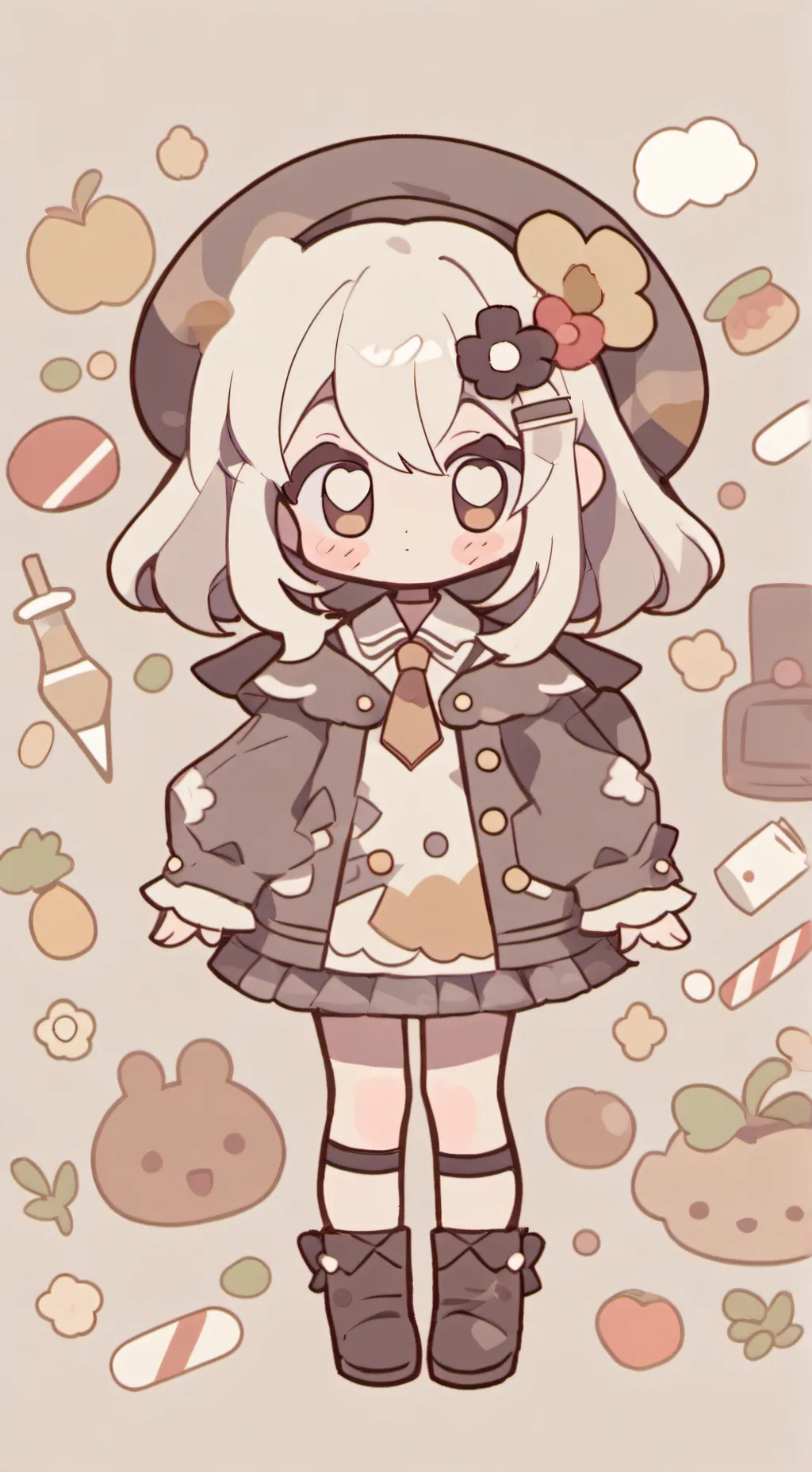 ai character: fpe going to sleep background