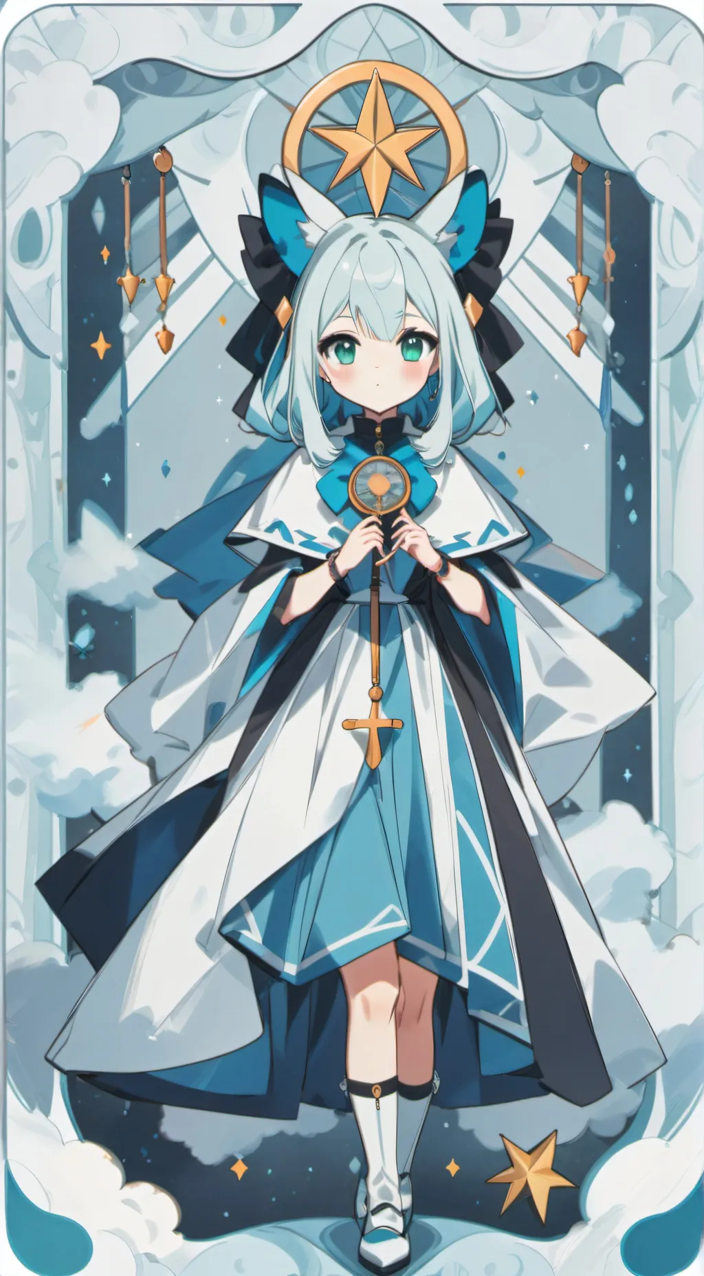 ai character: Alphabet  background