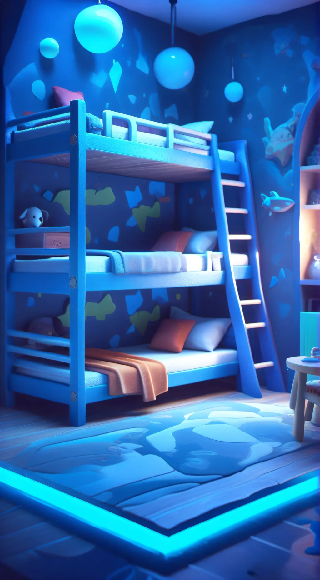 ai character: Girls only  background