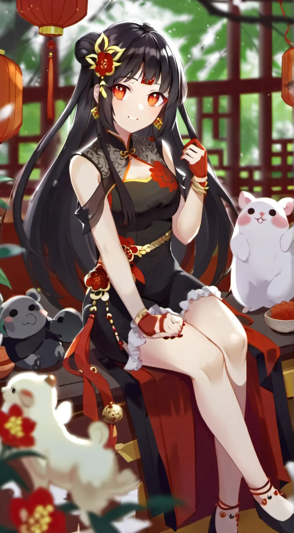 ai character: Normal days background