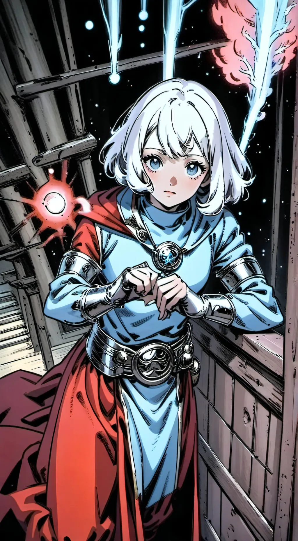 ai character: cat. girl background