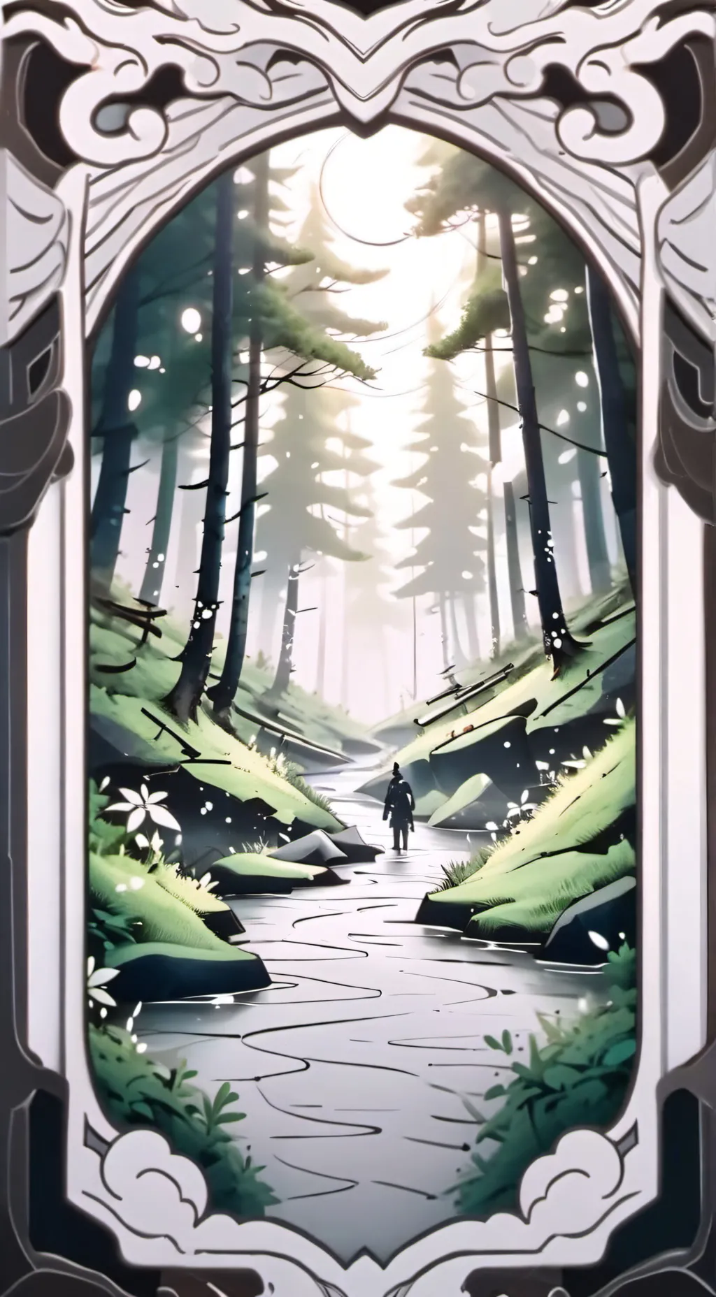 ai character: La nada background