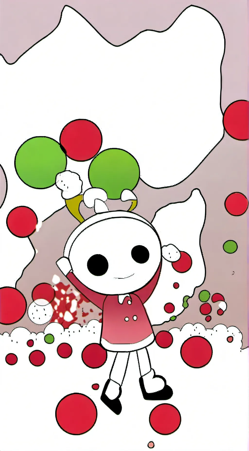 ai character: sprout and cosmo background