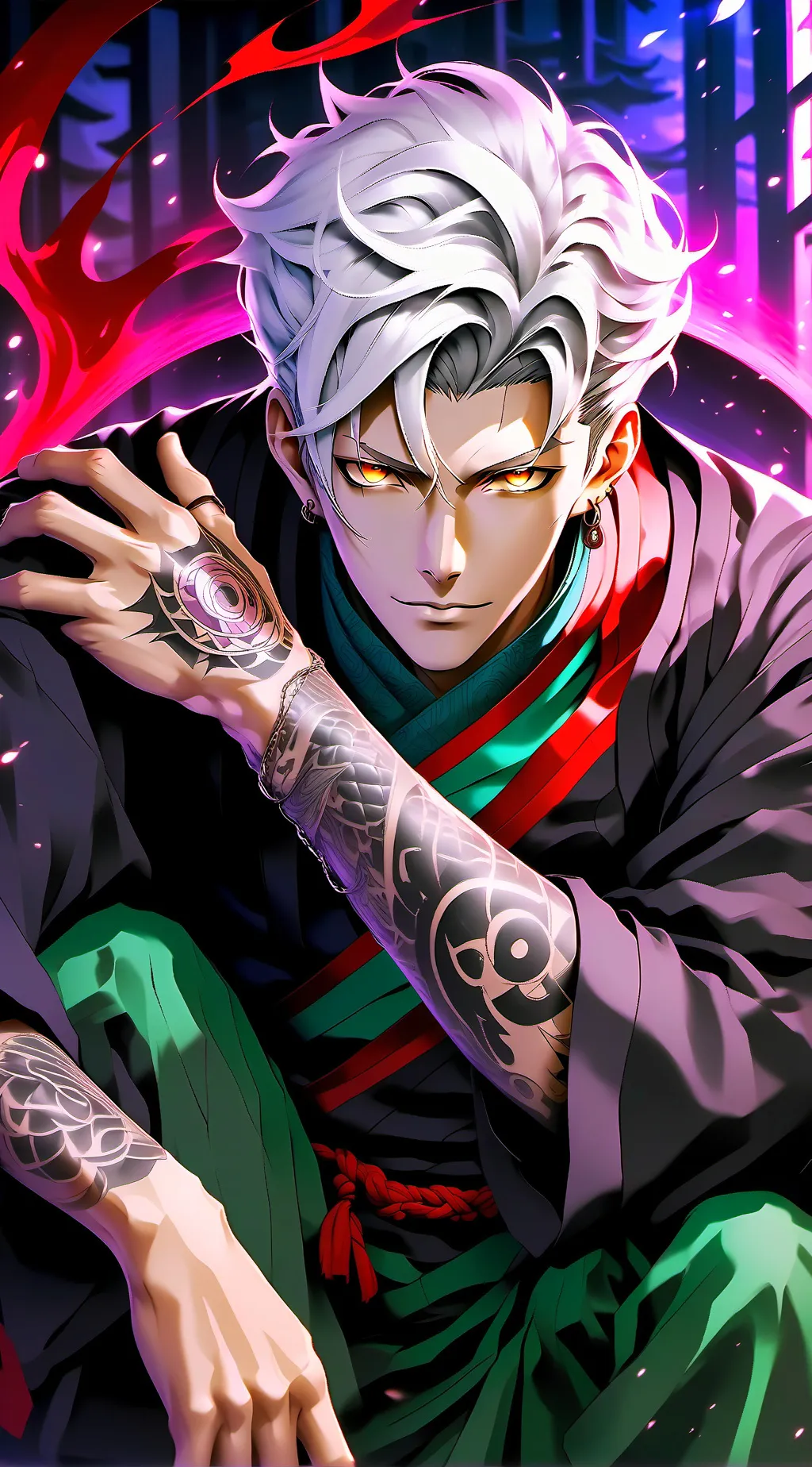 ai character: Gojo background