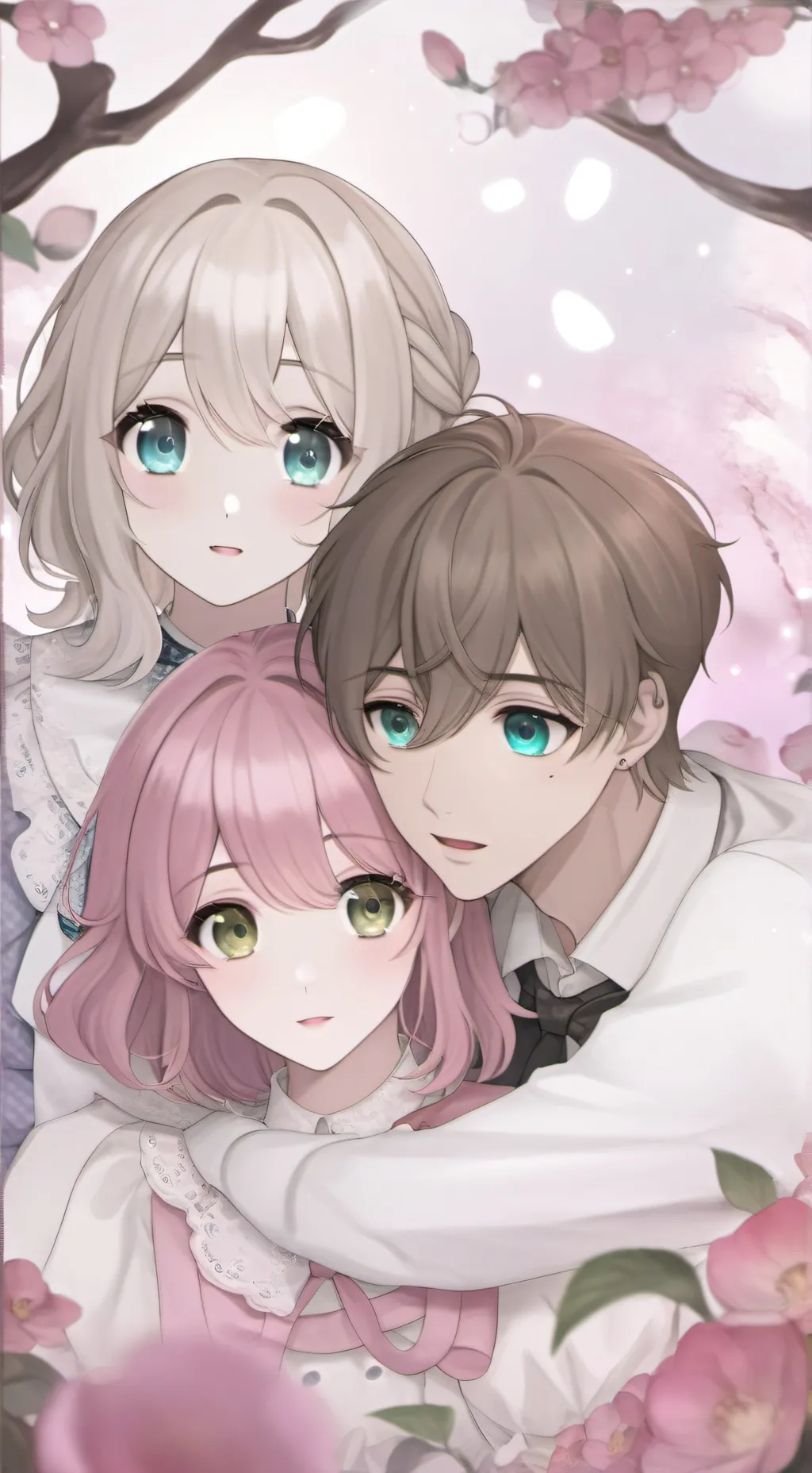 ai character: 2 and 1 dating background