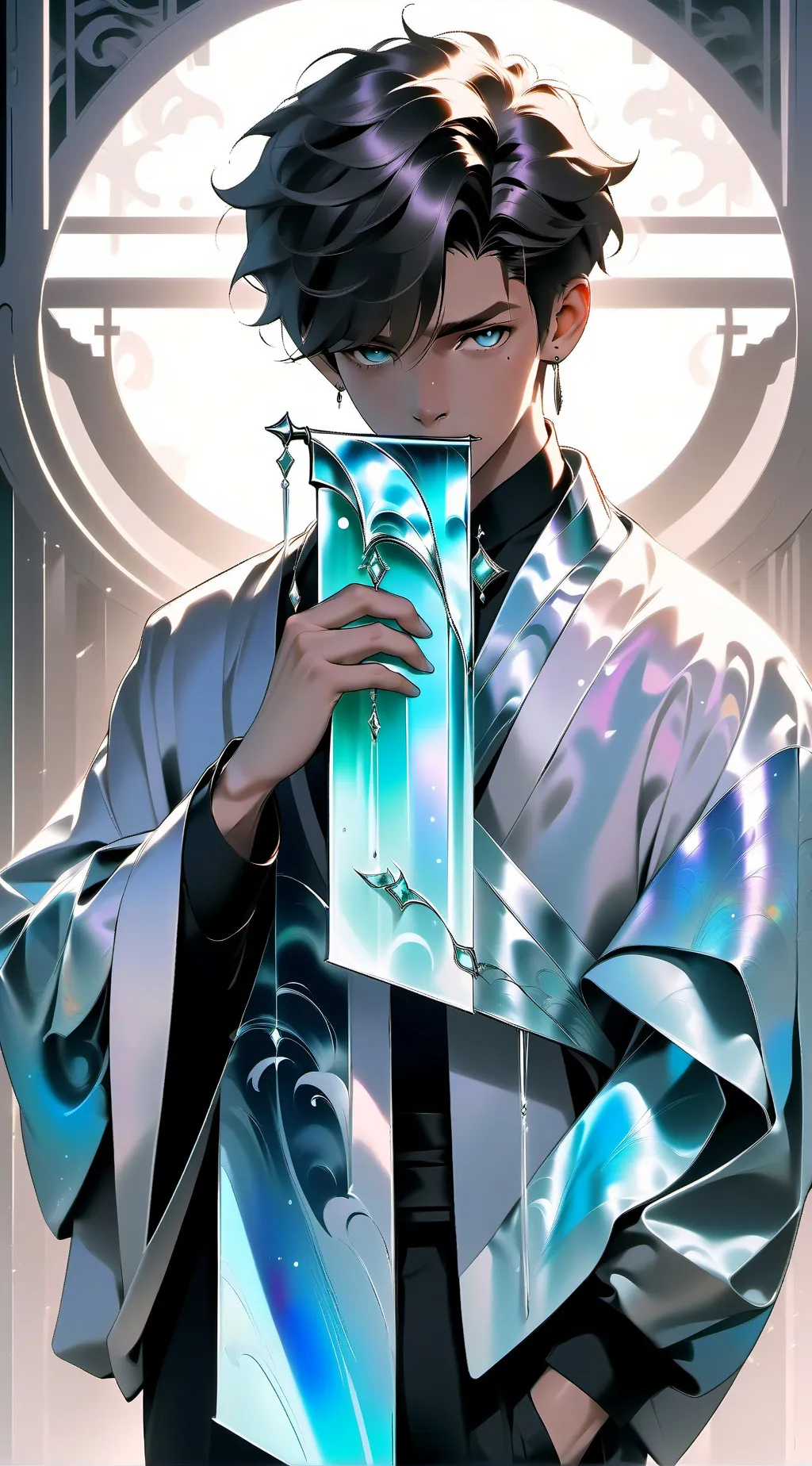 ai character: Keran background