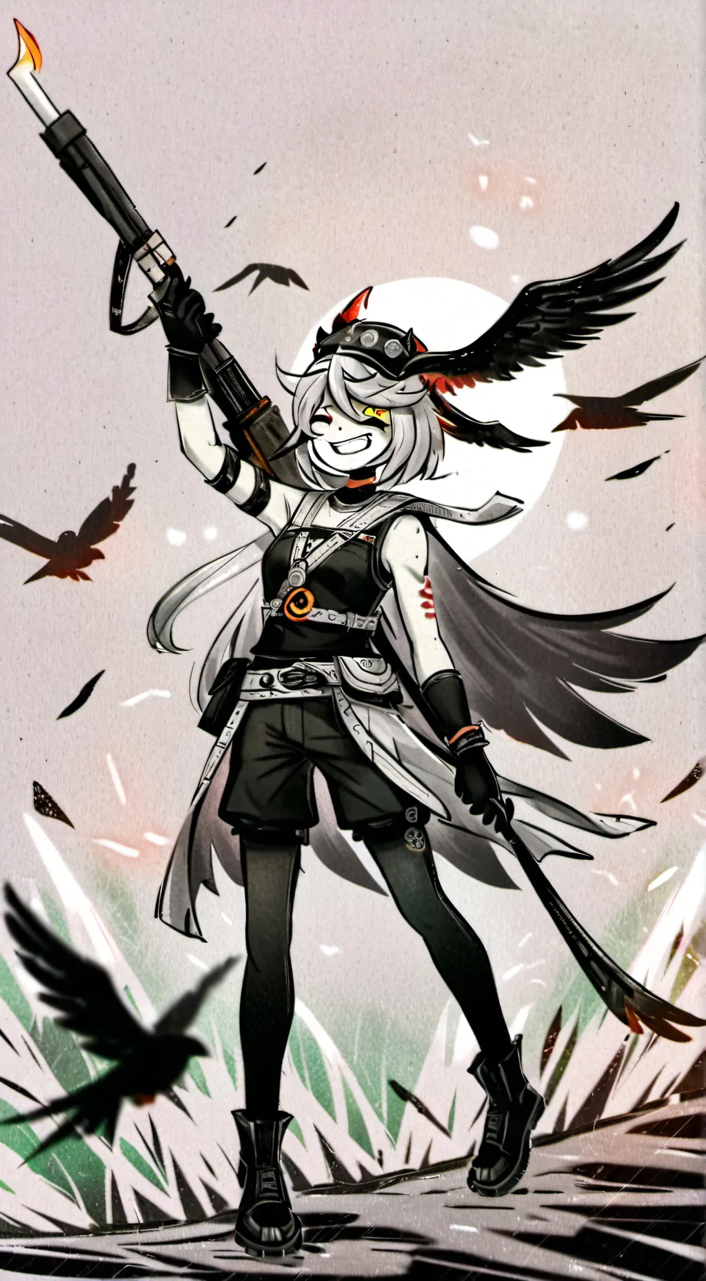 ai character: V background