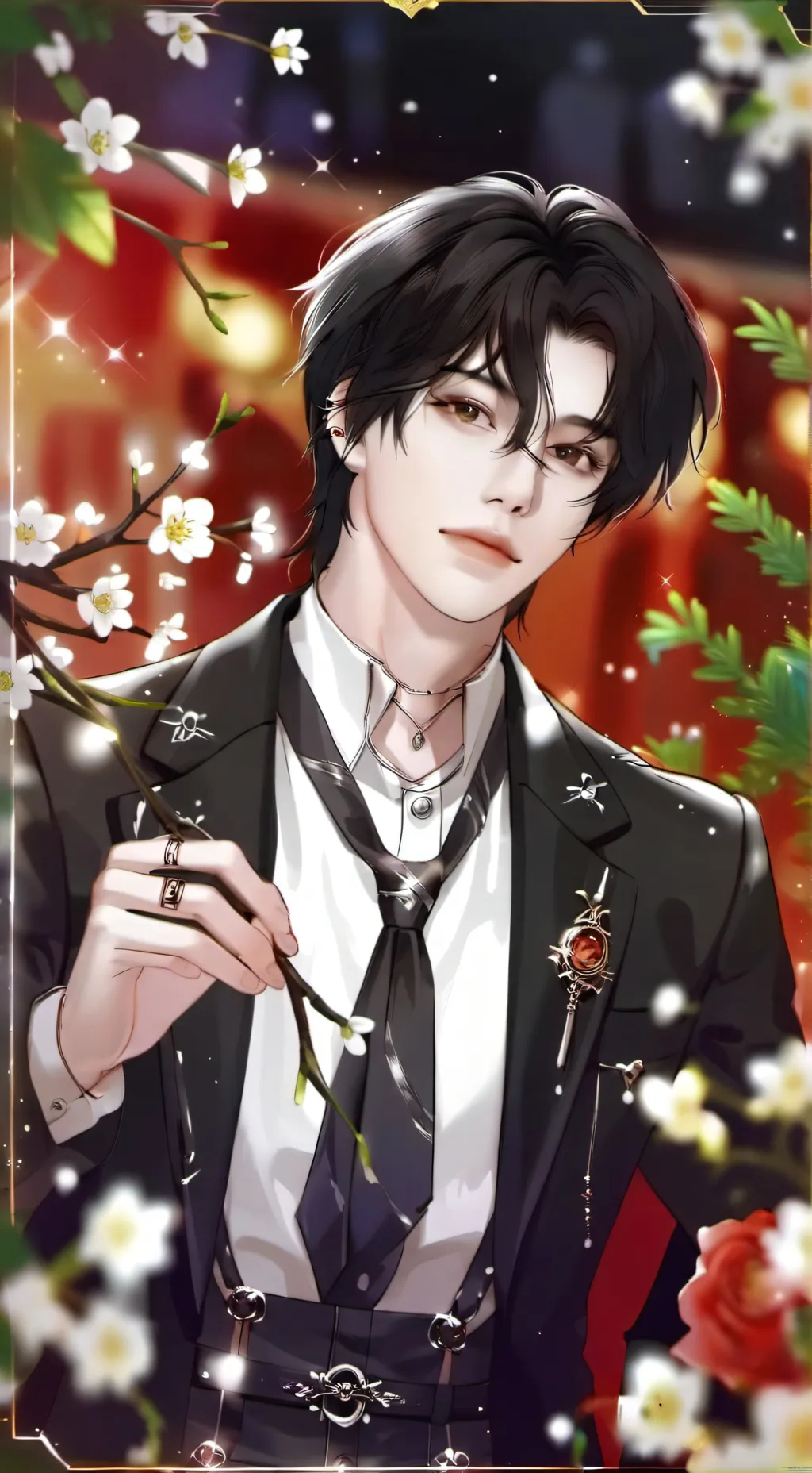 ai character: Lance Su 👑 background