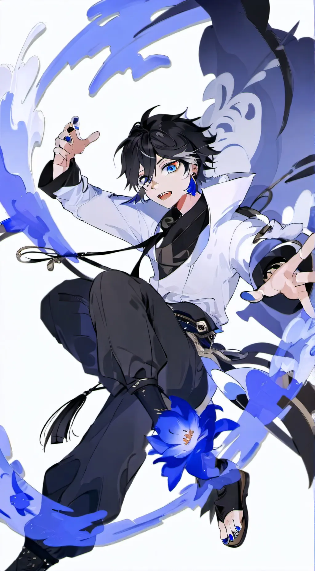 ai character: Mha training background